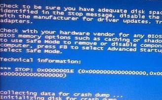 解决Windows蓝屏代码0x0000001e的方法（探索蓝屏代码0x0000001e的原因和有效解决办法）
