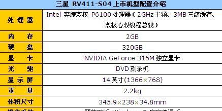 如何查看新电脑的配置参数（快速了解你的新电脑核心信息）