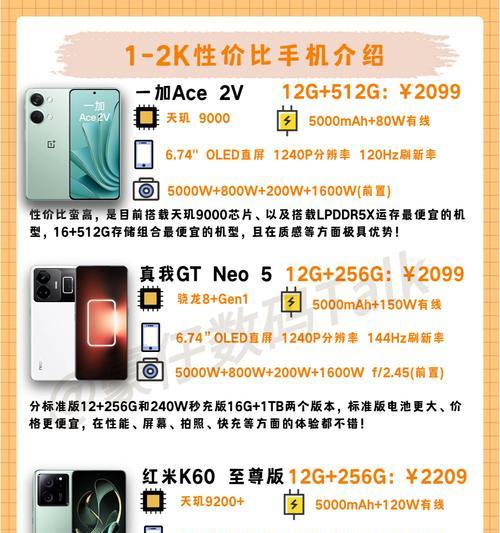 预算在2-3K能买到哪些热门手机？这些手机的性能如何？