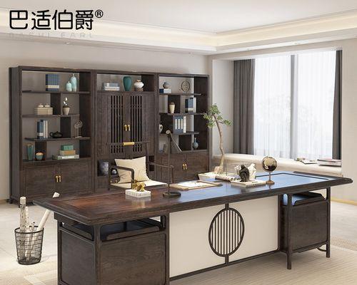 家庭书房实木电脑桌怎么摆放？如何合理布局？