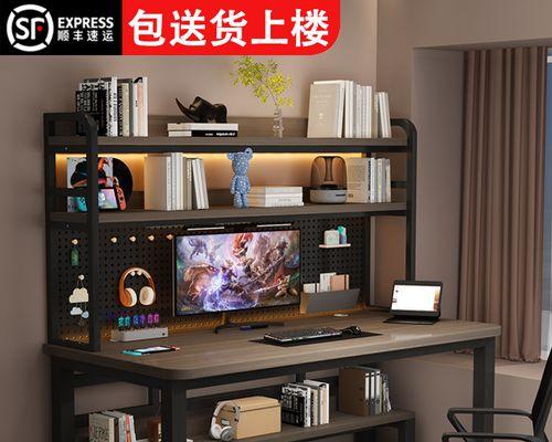 家庭书房实木电脑桌怎么摆放？如何合理布局？