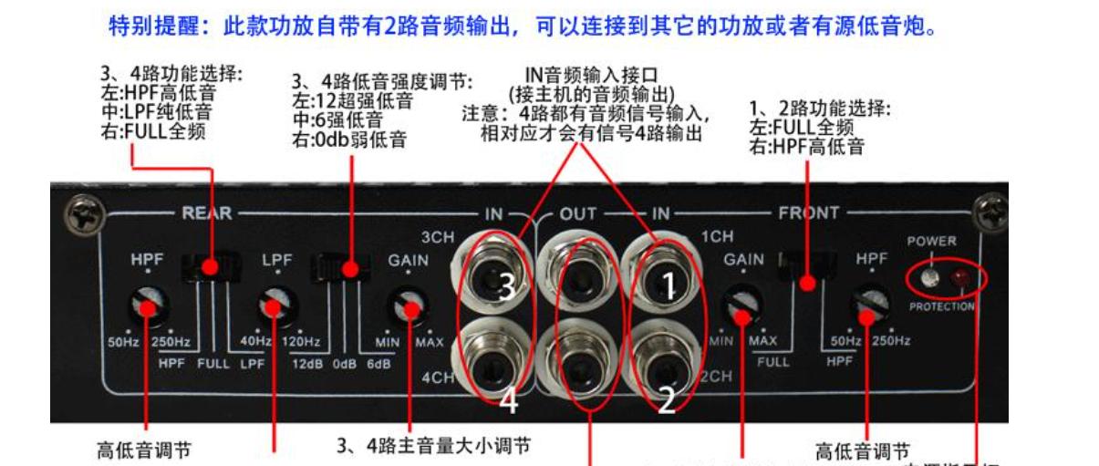 全频音响低音炮如何连接功放？接线步骤详细吗？